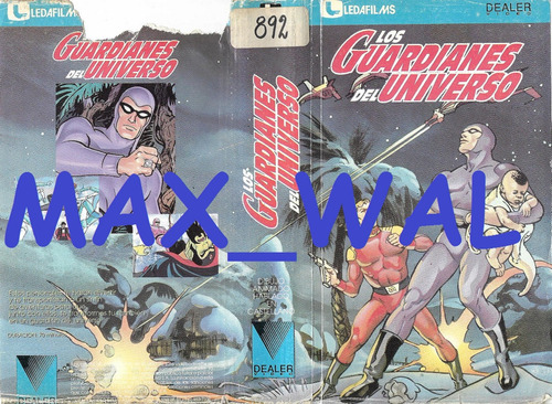 Los Guardianes Del Universo Vhs Original Ledafilms