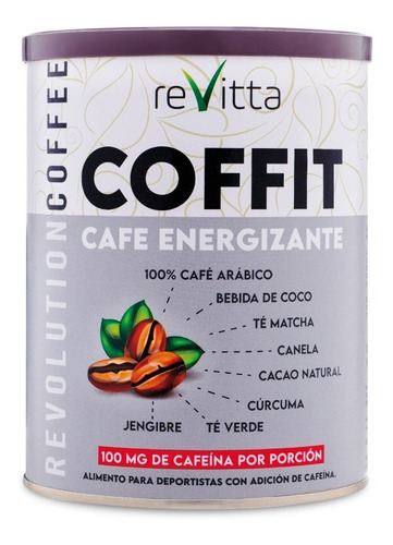 Café Energizante Coffit 300 Grs. Revitta