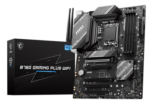 Tarjeta Madre Msi B760 Gaming Plus Wifi S-1700 4x Ddr5