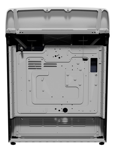 Estufa De Piso 76 Cm Plata Mercury Mabe-em7647bfis0