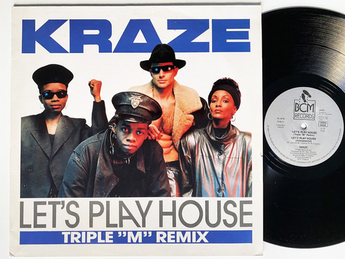 Kraze - Let's Play House (triple M Remix) - Germany Nm/ex