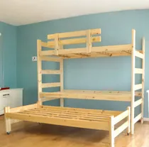 Comprar Cama Cucheta, Superpuesta, Marinera Triple De Pino