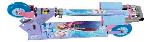 Apache Scooter Frozen Apache Plegable 100mm Color Azul/rosa