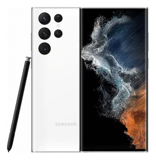 Samsung Galaxy S22 Ultra 5g 256gb Branco Usado Com Marcas