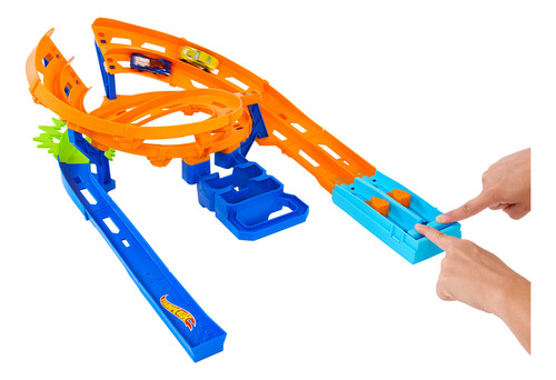 Circuito Giro Rápido Hot Wheels Action Toy Track Cor Multico