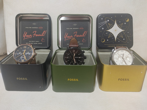 Reloj Fossil Original Caballero Nuevo Traído De Usa