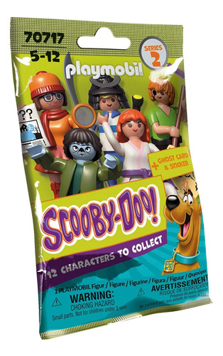Playmobil Figura Sorpresa Scooby-doo! Muñeco Serie 2 70717