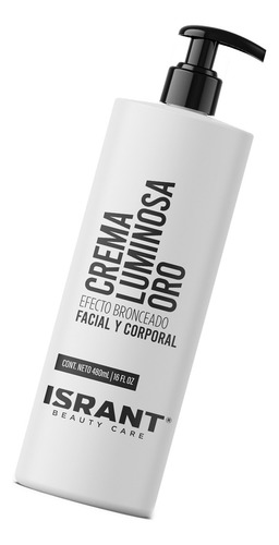 Crema Corporal Facial Luminosa De Oro 480ml Hidratante Momento De Aplicación Día/noche Tipo De Piel Todo Tipo De Piel