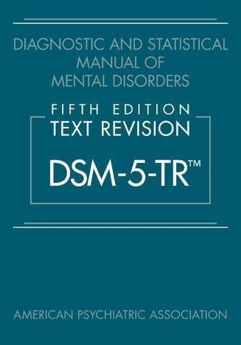 Diagnostic And Statistical Manual Of Mental Disorders, Fifth