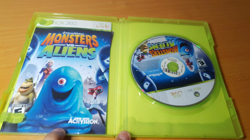 Xbox 360 | Monster Vs Aliens | Videojuego (Usado)
