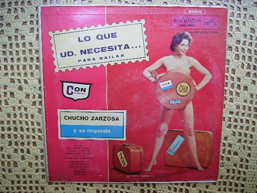 Chucho Zarzosa / Todo Lo Que Usted Necesita - Lp De Vinilo