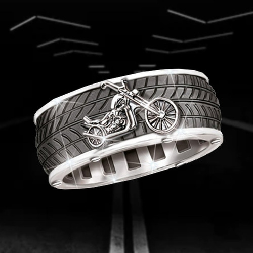 Anillos De Neumáticos De Moto Geniales De Acero Inoxidable P