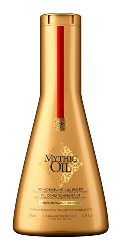 Acondicionador Mythic Oil Cabello Grueso Seco 200 Ml Loreal