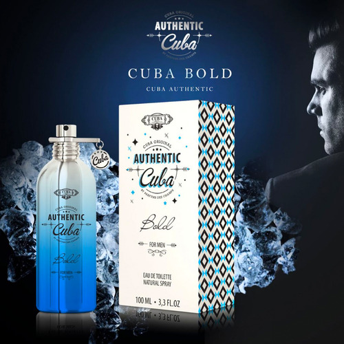 Loción Authentic Bold De Cuba 100 Ml Edt