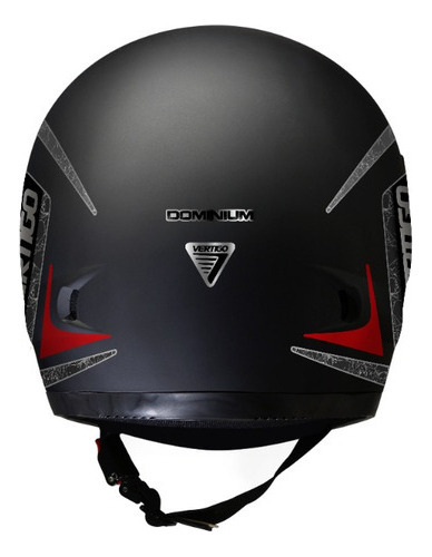 Casco para moto integral Vértigo HK7 Dominium rojo fluo mate talle M