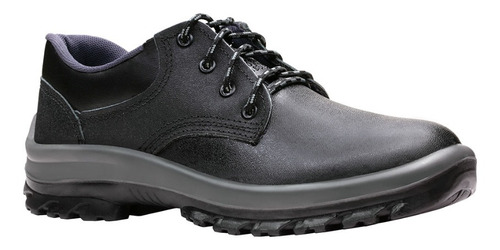 Zapato Negro C/puntera De Pvc Nro.35 A 46 Lavoro