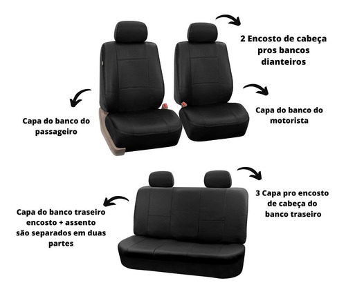 Capas Banco Carro De Couro Celta 2000 A 2016 2 E 4 Portas