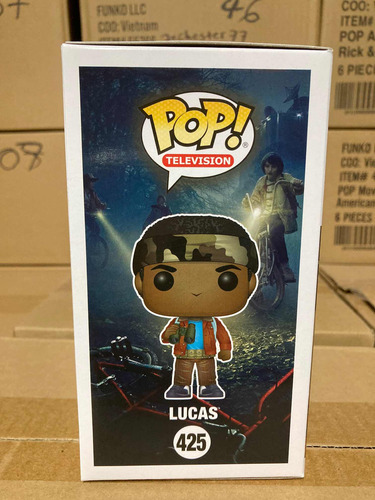 Lucas 425 Stranger Things S3 Funko Pop Netflix Original