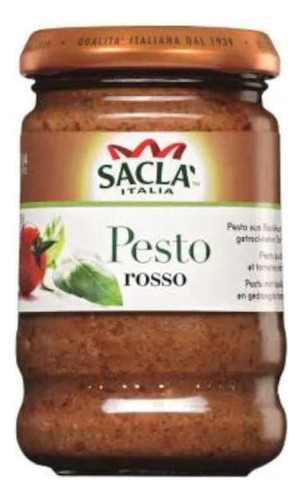 Molho Pesto Sacla Rosso 190g