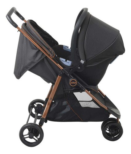 Carrinho De Bebê Cr3 Com Bebê Conforto E Base - Burigotto