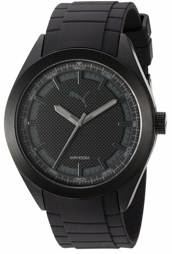 Reloj Puma Hombre Black Rubber 44mm Pu103321006