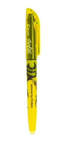 Resaltador Borrable Frixion Pilot Amarillo.