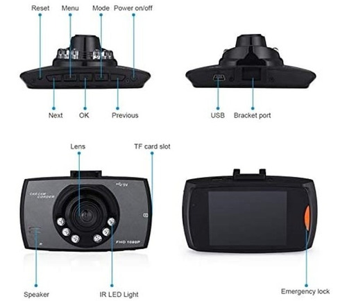 Frontal Camara Dvr Maxus T60
