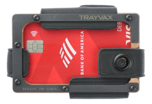 Cartera Trayvax Contour Lite, Frontal Rfid Bolsillo For Y De