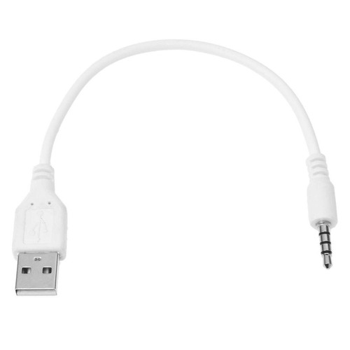 Cable Audio 3.5mm Macho A Usb 2.0 Macho De Carga Apple 15cm