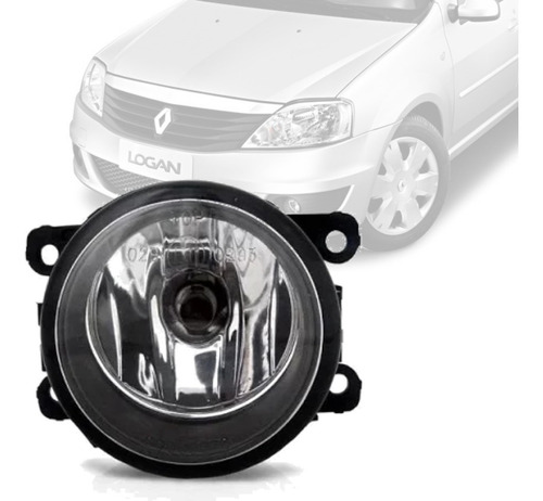 Imagem 1 de 4 de Farol De Milha Auxiliar Logan 2010 2011 2012 2013