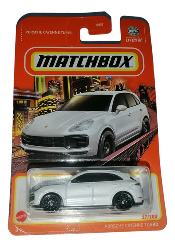 Porsche Cayenne Turbo Matchbox 2024 1:64 Metal Coleccionable