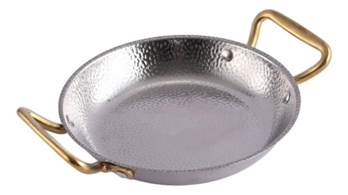 Olla Seca Multiusos, Utensilios Orejas De Oro Plateado 26cm