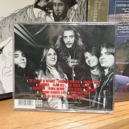 Cd Exodus Fabulous Disaster Eu Import. Remasterizado