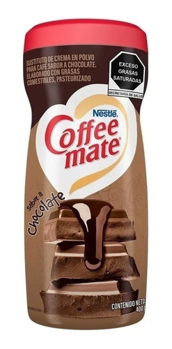 Sustituto De Crema Para Café Coffe Mate Chocolate 400 G