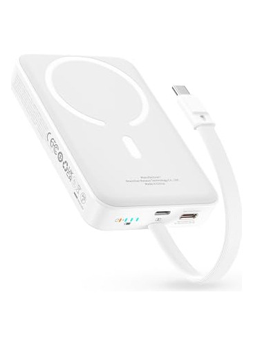 Baseus Magnetic Power Bank, Pd 30w Fast Charging Portable Ch