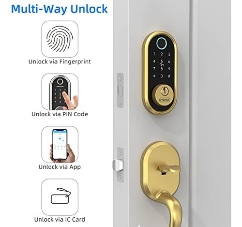 Smart Lock Smonet Teclado Bluetooth De Entrada Sin Llave Sma