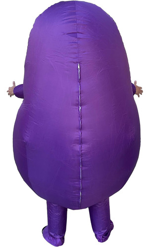 Mr Puffy Mueca Inflable - Disfraz Inflable Divertido, Transp