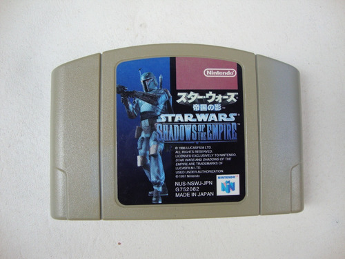 Star Wars Shadows Of The Empire - Original Japonês Para N64