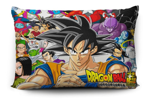 Imagen 2 de 5 de Funda De Almohada Dragon Ball Super Broly 70x45cm Vudú Love