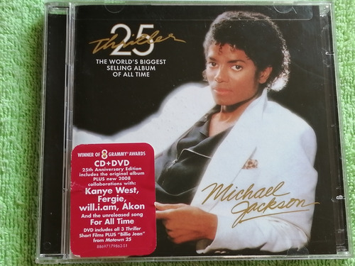 Eam Cd + Dvd Michael Jackson Thriller Edicion 25 Aniversario