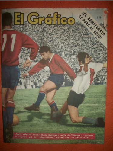 El Grafico 2301 13/11/1963 River Vs Independiente Envios !!