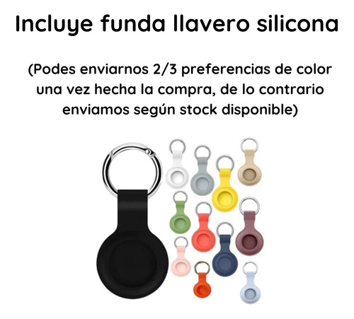 Localizador Rastreador Gps Tag Guardian Iphone Ios Apple Blanco Llavero Silicona