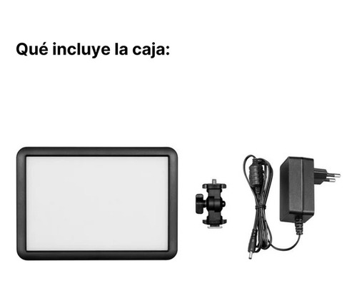 Lámpara Panel Led Godox Lpd18bi Bicolor Para Video Color de la estructura Negro