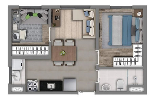 Imagem 15 de 16 de Apartamento - Ap02766 - 68977540