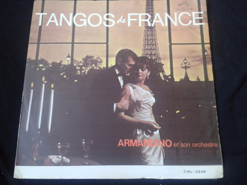 Lp Armandino Y Su Orquesta, Tangos De Francia