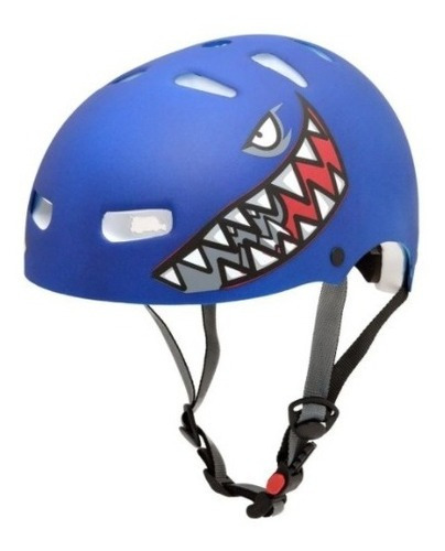 Capacete Kraft Bike Skate Patins Tubarão