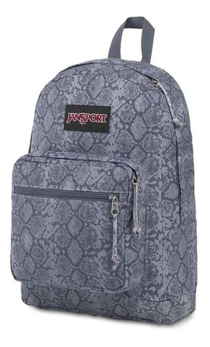 Mochila Jansport Right Pack Expressions Python Please 31l Cor Cinza Desenho do tecido Liso