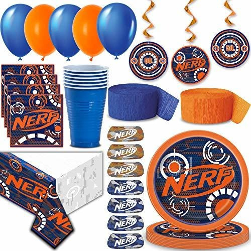 Fuentes Del Partido Nerf Para 16 Placas Grandes Vasos S...