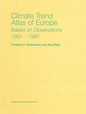 Libro Climate Trend Atlas Of Europe Based On Observations...