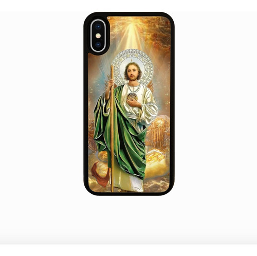 Funda Protector Para Iphone San Judas Tadeo Religiosa Iphone 8